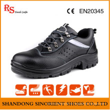 Black Waterproof Chef Schuhe, Küche Sicherheit Schuhe Low Price RS400